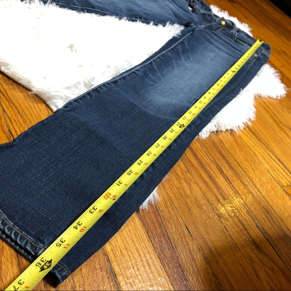 American Eagle straight leg denim blue jeans - Picture 5 of 6